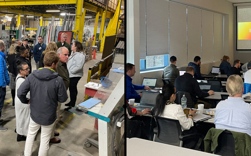 MCE 101 includes classroom training and a factory tour.